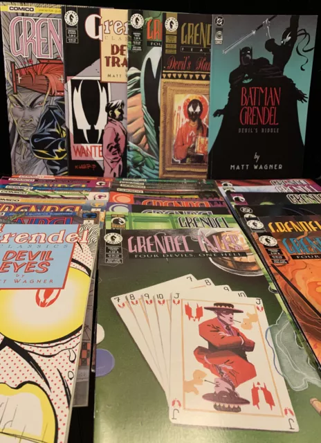 Huge Grendel Comic Lot 40+ Comics! Comico/Dark Horse/DC - Sets And More!! 1986