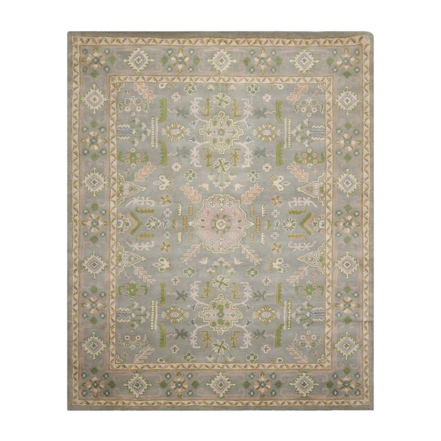 LoomBloom William Morris Tulip & Lily 100% Wool Modern Area Rug Beige 8' x 10' LoomBloom William Morris Tulip & Lily 100% Wool Modern Area Rug Beige 8' x 10'