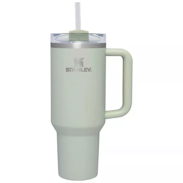Stanley The Quencher 40 oz H2.0 FlowState Tumbler - Serene Green