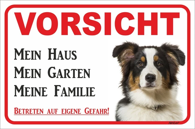 AdriLeo Schild 'Vorsicht Kaninchen' - 20x30cm, Aluverbund, Witterungsbeständig