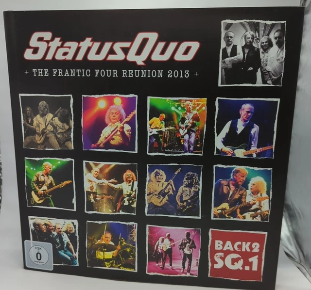 STATUS QUO LIVE - The Frantic Four Reunion Tour 2013 6 Disc Set CD DVD ...