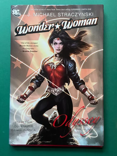 Wonder Woman Odyssey Vol 1 Hardcover VF/NM (DC 2011) 1st Print Graphic Novel