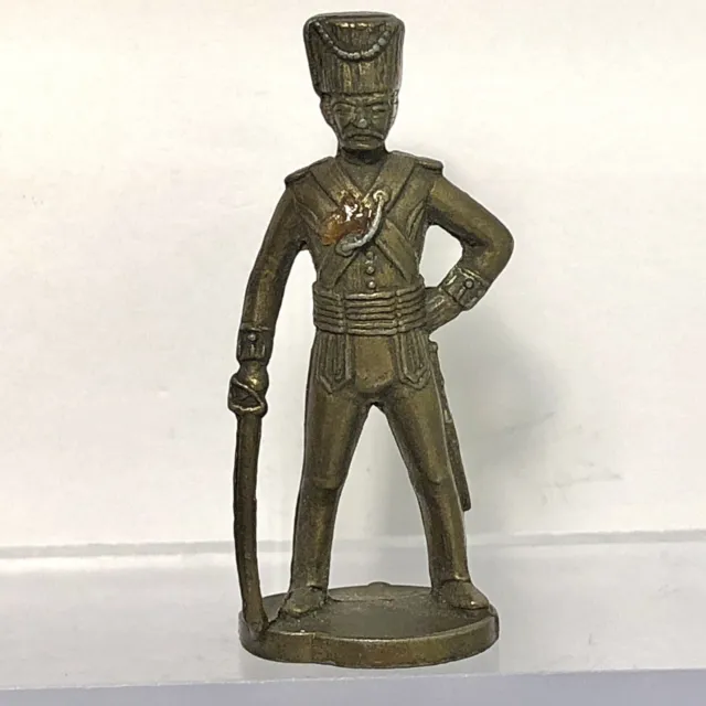 Figurine Kinder Metal Soldat Allemand 1800 - 1830 : Chef  De  Cavalerie - R/V