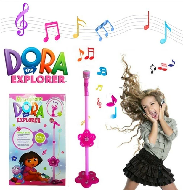 DORA THE EXPLORER Kids Child Pretend Play Singing Microphone Sound