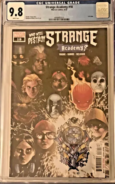 Marvel 2022 Strange Academy #18 Cgc 9.8 Last Issue! Humberto Ramos Cover! Mcu!