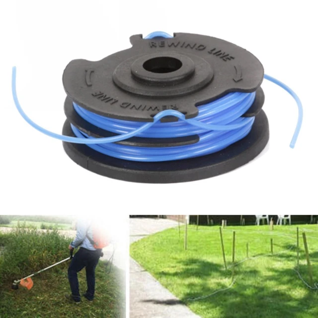 SPARES2GO Rasentrimmerschnur 1,5 Mm – 30 M, Geräuscharm, Diamant-verdreht, Für Qualcast & Andere Trimmer