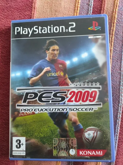 Pes 2009 Pro Evolution Soccer Ps2 Playstation 2 Gioco Italiano Completo Calcio