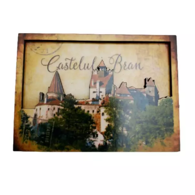 Romania Fridge Magnet Travel Souvenir Tourist Gift Castelul Bran Dracula Castle