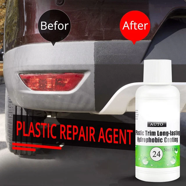 RUBBERS CLEAN LONGLASTING Coating 50ml Restorer Plastic Parts Refurbish