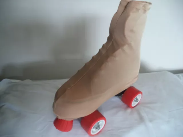 Beautiful, Gold Lycra Ice Skate, Roller skate boot covers