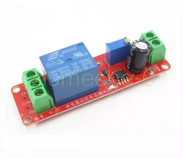 NE555 DC 12V Delay relay shield Timer Switch Adjustable Module 0 to 10 Second