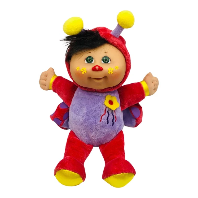 CABBAGE PATCH KIDS Butterfly Cuties Plush Stuffed Toy Doll with Hair 10