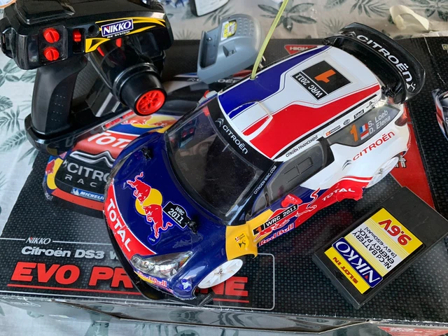 Nikko Citroën DS3 WRC 2011 Radiocommandée – POUR PIÈCES (ne Fonctionne Pas)