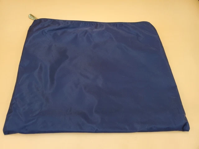 Samantha Brown 5pc Lot Toiletry Travel Bags Blue Nylon Embroidered Logo (C35) 3