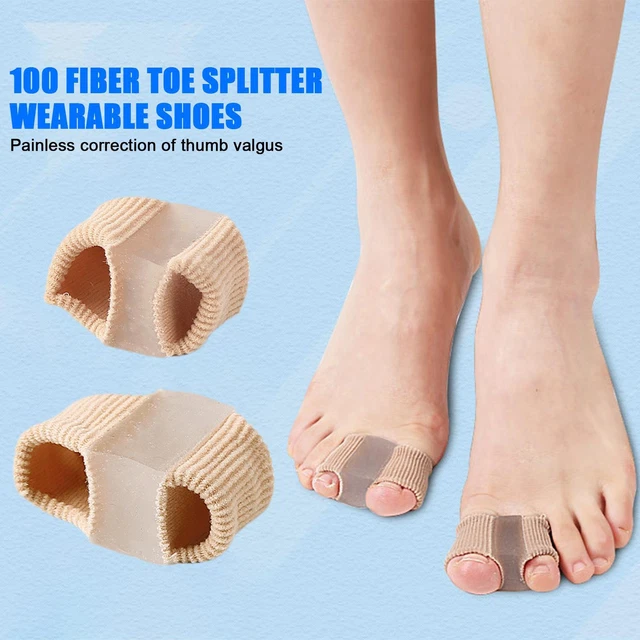 Silicone Toe Spreader Separator Bunion Hallux Valgus Corrector Thumb Q8M5