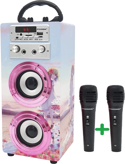Micro Karaoké Pour Enfant DYNASONIC - Cadeau Original Jouet Anniversaire Noël