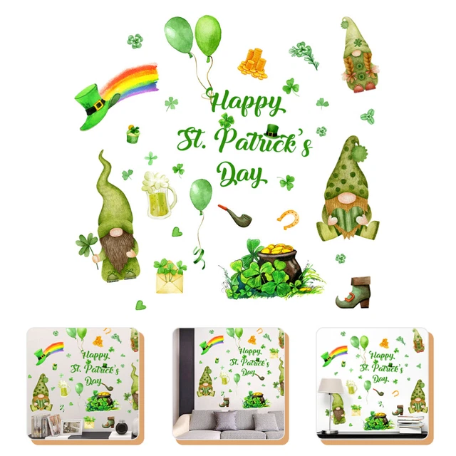 St. Décor De Fenêtre Patrick Autocollants En Verre Décor De Verre Yingshi