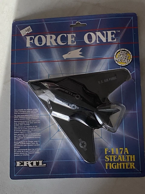 Avion Miniature ERTL Force One F-19 Stealth Fighter 1987 - Échelle 1:4