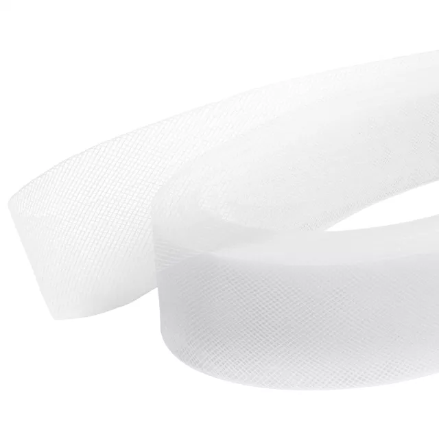 Handi Stitch Weißes Polyester - Crinoline Band - 45,72 m Netzband -