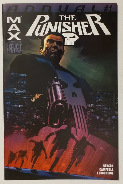 The Punisher Annual #1 (2007, Marvel) VF+ MAX Comics
