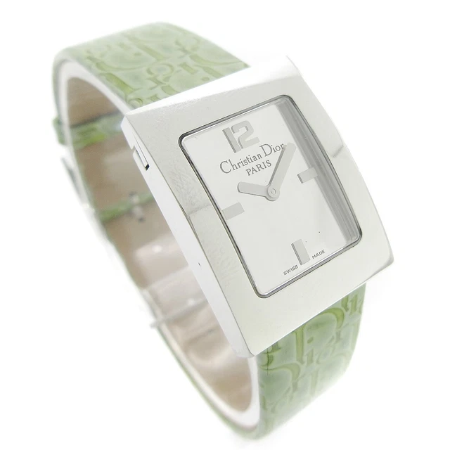 Christian Dior D78-109 Malice Quartz Wristwatch Watch Stainless steel 17424