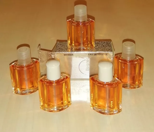 5 x 3,5ml  Bogner Woman ~ Eau de Toilette ~ Set Parfum Mini's ~ Vintage 1990 RAR