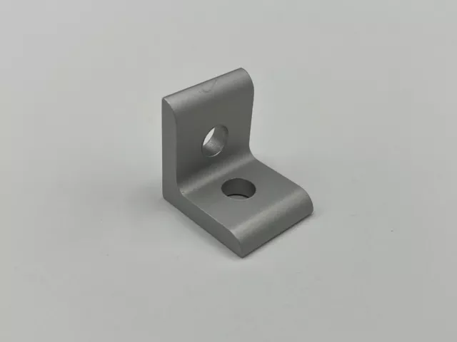 8020 80/20 Equivalent 4302 Aluminum 2 Hole Inside Corner Bracket for 15 Series