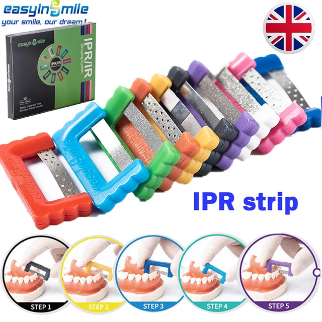 Ipr Step DENTAL IPR STRIP Orthodontic Polishing strip Interproximal Reduction ...