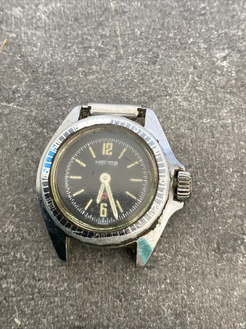 Montre Cadran Yema à Réviser Ou Pour Pièces - Modèle Vintage Unisexe