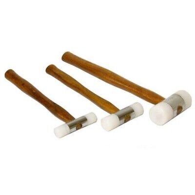 3 Cabezas de nailon mazo martillos joyeros metalurgia herramientas para carpintería