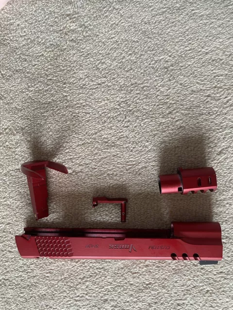 Airsoft Blood Red Custom HiCapa Kit