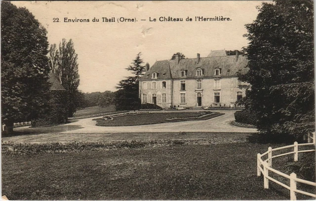 CPA Env.du Theil Le Chateau de l'Hermitiere FRANCE (1054425)