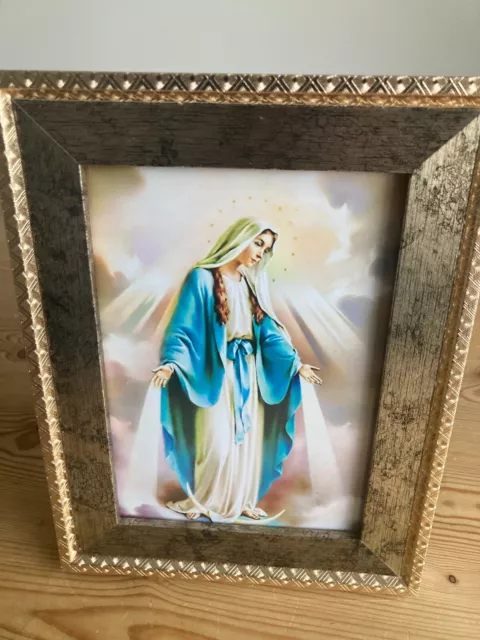 Our Lady of Grace Peace Picture Frame