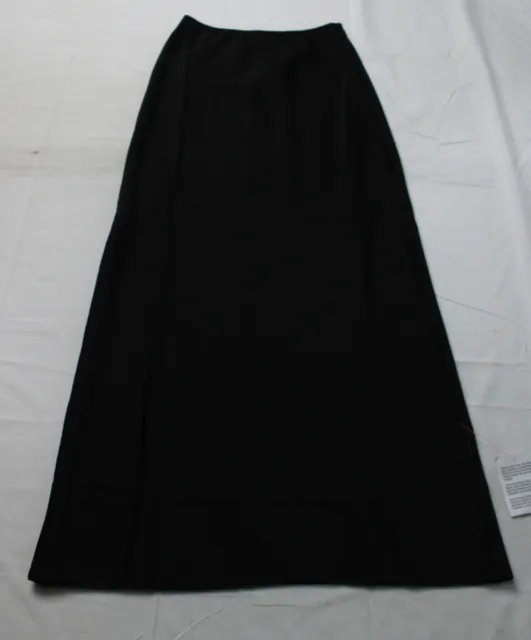 ASOS Design Women's High-Rise Satin Bias Midi Skirt EG7 Black Size UK:8 US:4 NWT