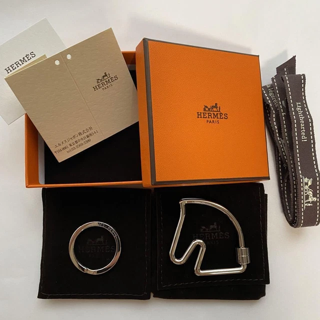 HERMES Hermes key ring Cheval silver HERMES Hermes key ring Cheval silver