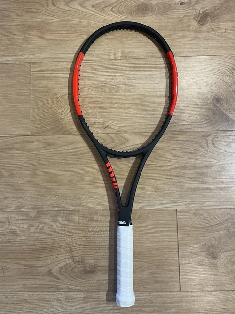 Wilson PRO Staff 97L CV Camo Incordata: No 290G Racchette Da Tennis Racchette Da Torneo Nero - Grigio 3 - Foto 8