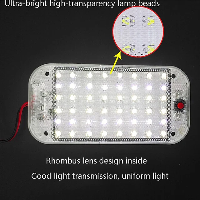 Baxcdyswe 4 Pezzi LED Auto Interni, Accessori Auto Interno, Luci Interne a LED per Auto, Impermeabile 48 Leds, Strisce con Porta USB Controllo, Multi Colore Music Sync Lampade
