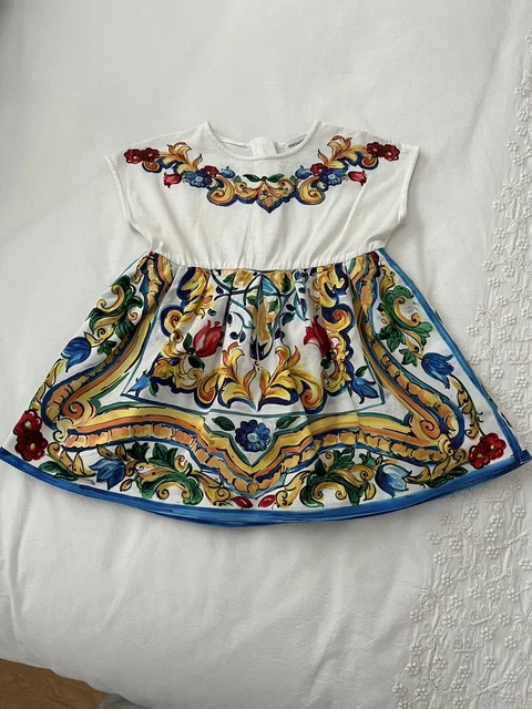 Abito da bambina Dolce & Gabbana, età 9-12 mesi