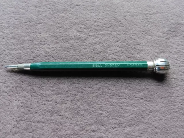 Vintage GREEN BELL SYSTEMS KS8300 MECHANICAL PENCIL WITH PHONE DIALER