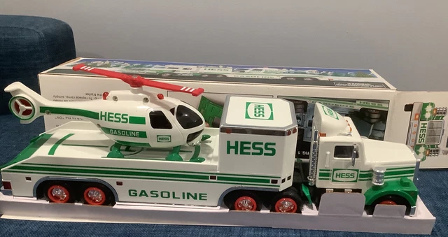 HESS 1995 Toy Truck And Helicopter New Mint With The Original Box
