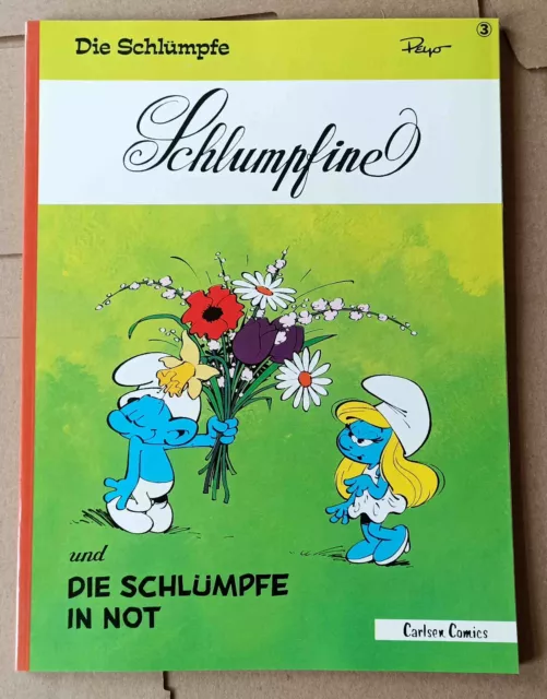 Die Schlümpfe Band 3, Peyo, Carlsen, SC, 1979, 1. Auflage, Sammlerzustand