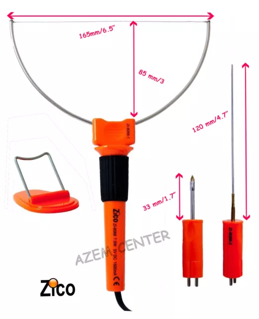 Zico Hot Wire Foam Sculpting Tool Styrofoam Polystyrene Styro Cutter Built 2