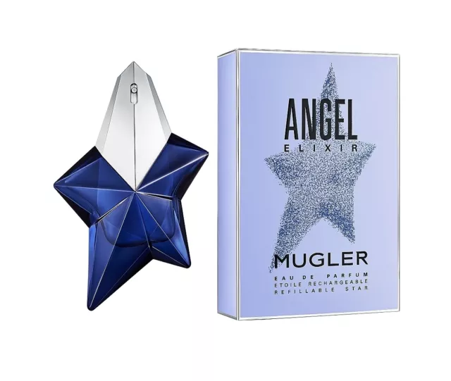 THIERRY MUGLER ANGEL Elixir EDP 25ml/50ml/100ml Eau De Parfum refillable  Women £95.88 - PicClick UK