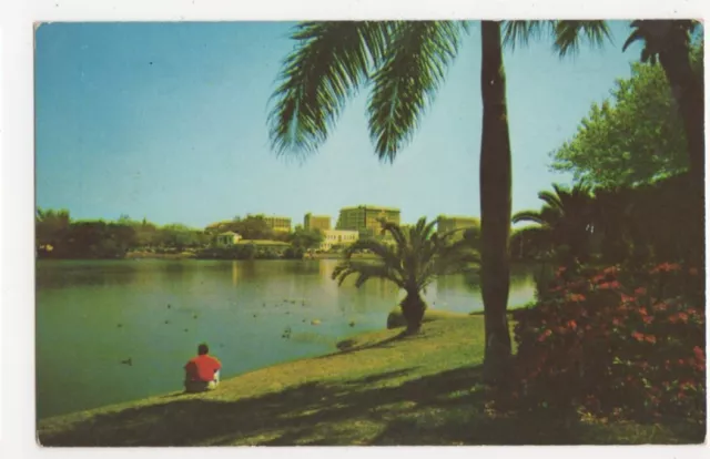 USA, Mirror Lake, St. Petersburg, Florida Postkarte, B234