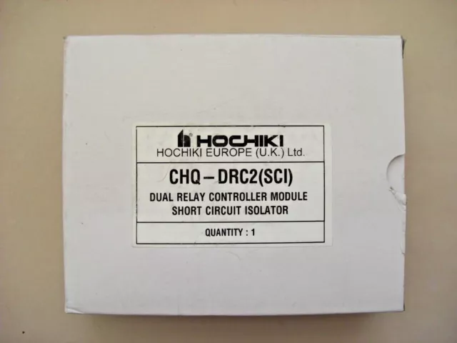 £33 Hochiki CHQ-DRC2 (SCI) Dual Relay Controller with SCI