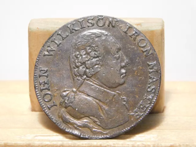 1792 John Wilkinson 1/2 penny token