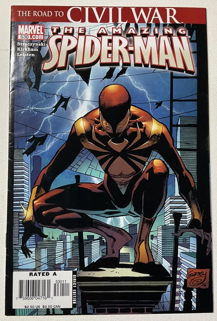the AMAZING SPIDER-MAN 530 MAY 2006 MCU Marvel Comic Book Garney Kirkham