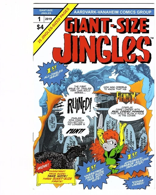 Giant Size Jingles #1 (Aardvark-Vanheim)2018 - Cerebus/Jingles - Dave Sim VF/NM