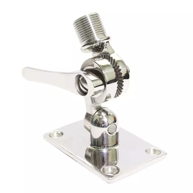 support de base d'antenne réglable vhf marine 316 acier inoxydable pour bateau support de base d'antenne réglable vhf marine 316 acier inoxydable pour bateau