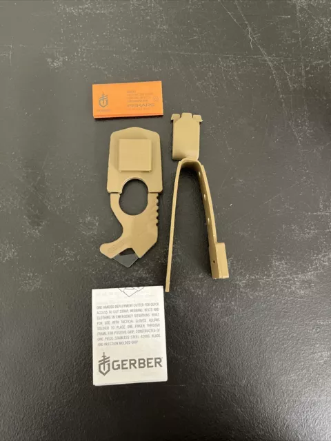 MILITARY GERBER STRAP Cutter Coyote Brown NSN 5110-01-578-4889 $14.00 ...